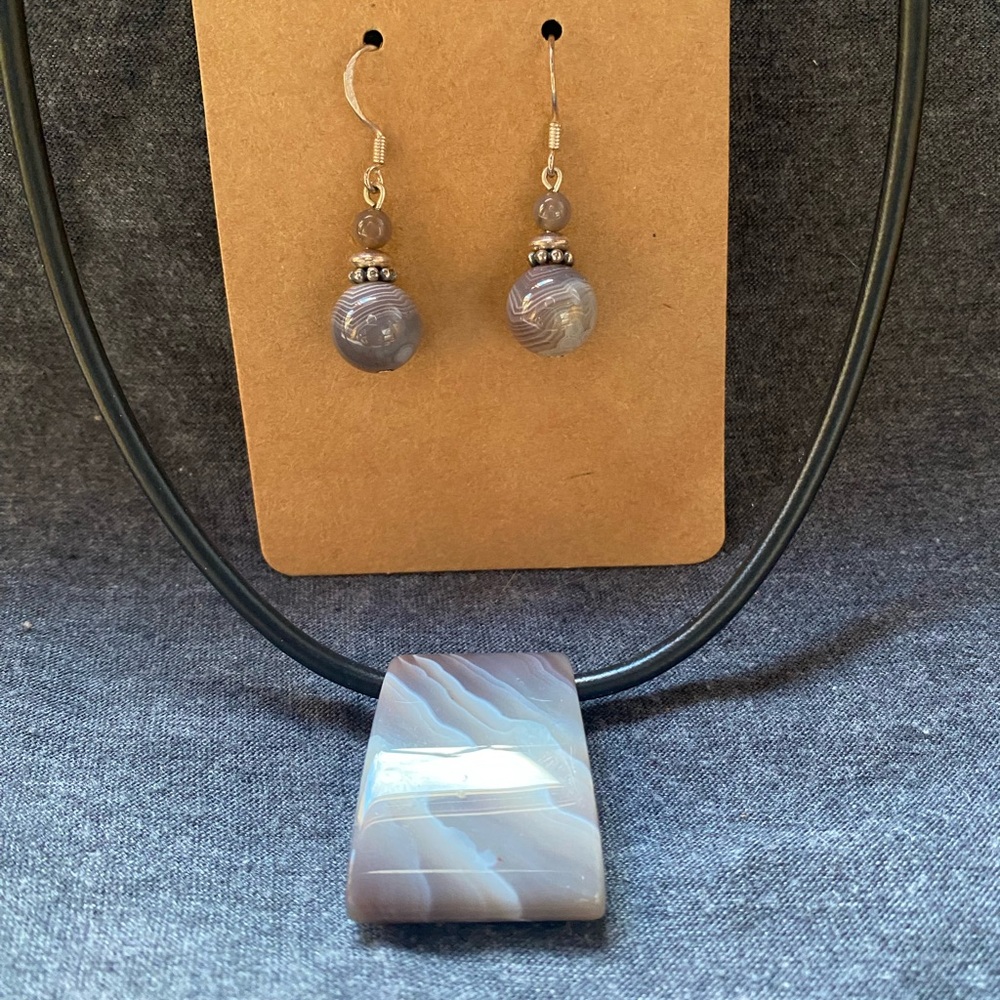 Elegant Purple Jewelry Set
